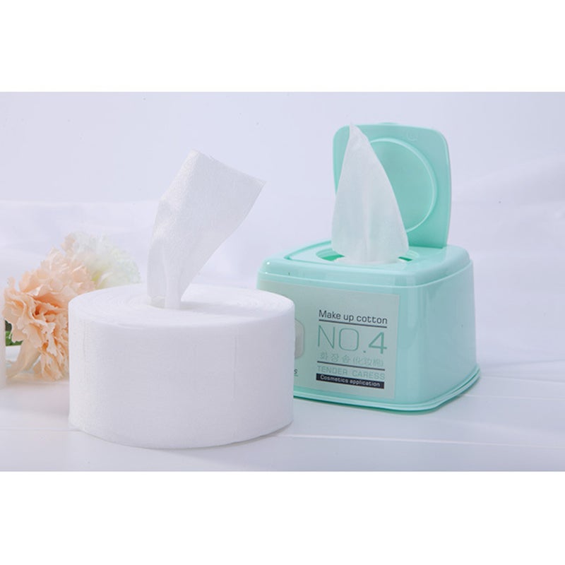 2pcs Cosmetic Cotton Pads Facial Tissue Cleaning Pad nail Remover - Image 4