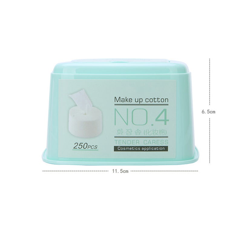 2pcs Cosmetic Cotton Pads Facial Tissue Cleaning Pad nail Remover - Image 2