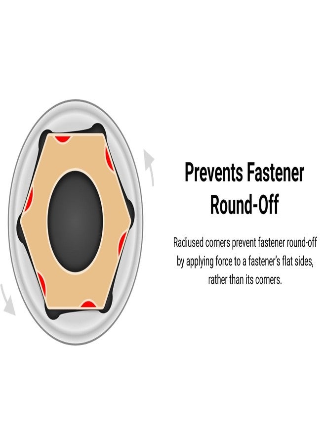 تيكتون TEKTON محرك 3/4 بوصة × مقبس سداسي النقاط 1-1/8 بوصة | SHD32029 - Image 3