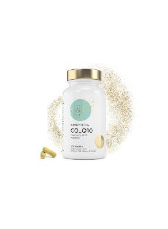 كوسفيرا Coenzyme Q10 250 mg – 120 كبسولة نباتية دعم للبشرة، مضاد للشيخوخة، صحة القلب والأوعية الدموية، وظائف الأعصاب، والجهاز المناعي صُنع في ألمانيا - Image 2