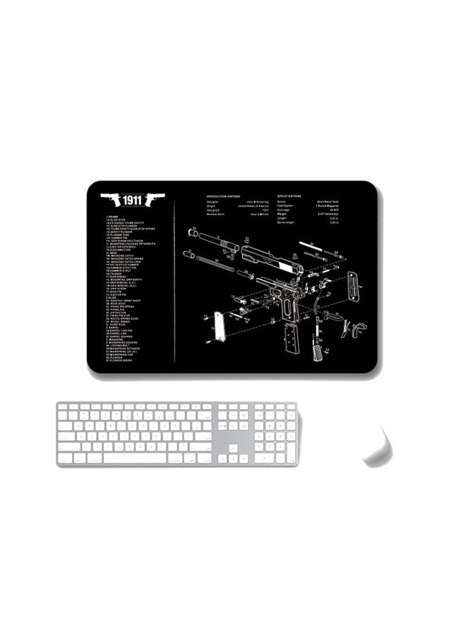 BURAQ 2 PCS Heat Transfer Non-Slip Single-Sided Office Gaming Mouse Pad 2mm(SPS-1911)  - Image 1