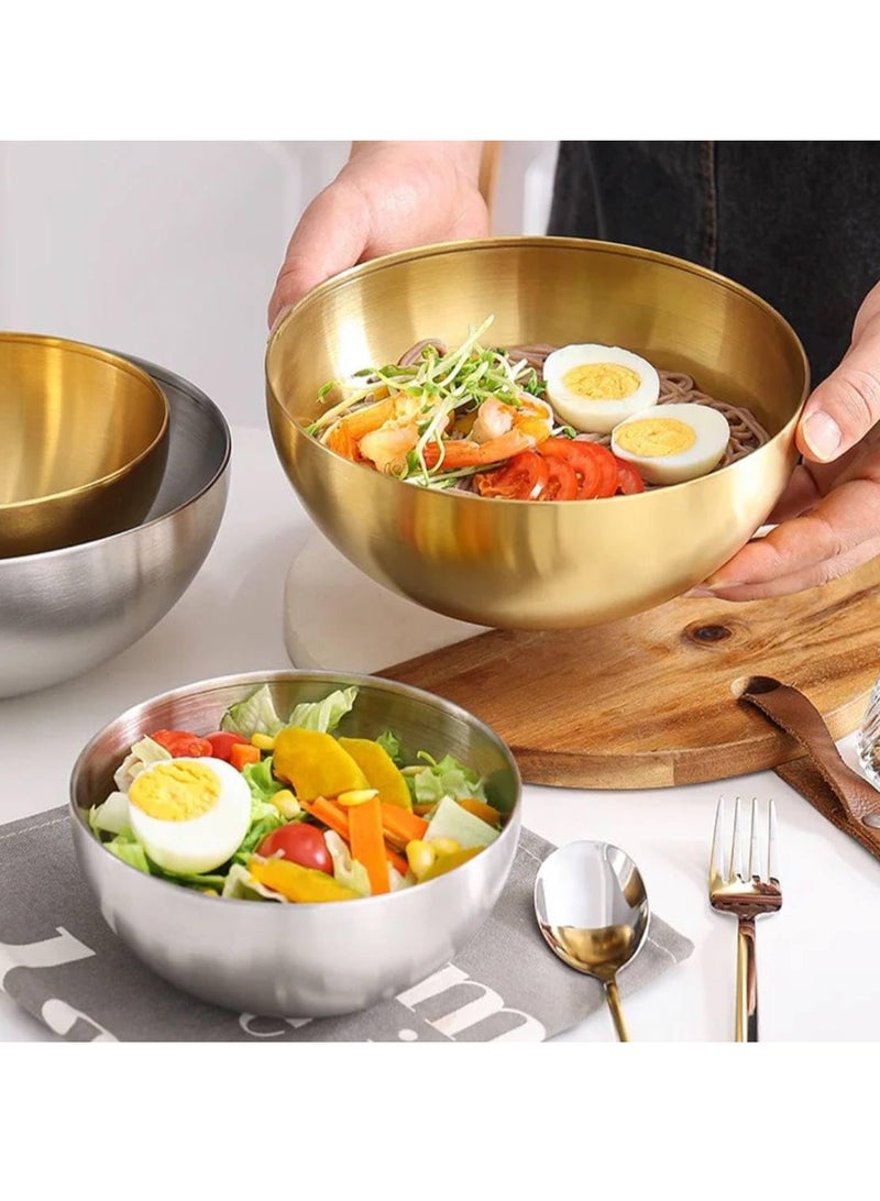 بولة تقديم باللون الذهبي – تصميم عصري أنيق - Image 2