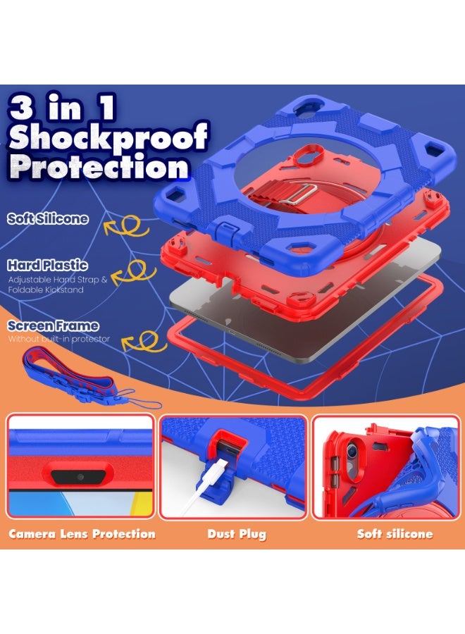 general Case compatible with 11th and 10th generation Apple iPad, iPad 11 2025/10.9 2022, Durable and resistant, shockproof, for boys and girls, 360-degree rotating stand - Image 2