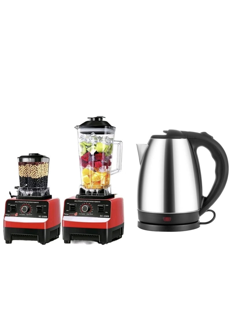 SILVER CREST 3 in 1 Blender and Kettle Grinder Set 