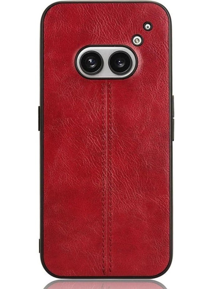 general Case Compatible with Nothing Phone 2a, Case for Nothing Phone 2a Cow-Like PU Leather Style Protection Cover, Non-Slip Shockproof Cover for Nothing Phone 2a - Image 1