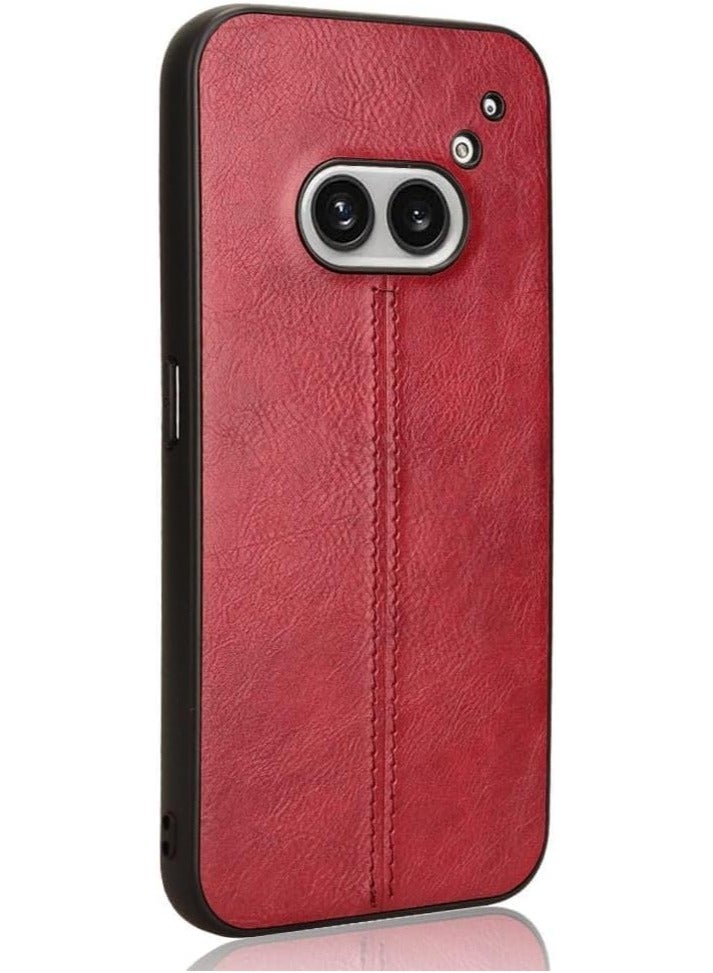 general Case Compatible with Nothing Phone 2a, Case for Nothing Phone 2a Cow-Like PU Leather Style Protection Cover, Non-Slip Shockproof Cover for Nothing Phone 2a - Image 2