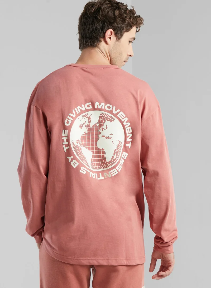 The Giving Movement Regular Fit Printed T-Shirt