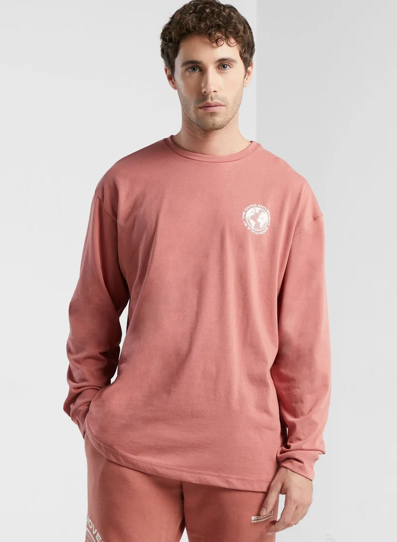 The Giving Movement Regular Fit Printed T-Shirt