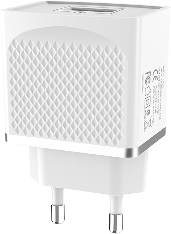Hoco Hoco C42A Vast Power Single USB Port Wall Charger - White