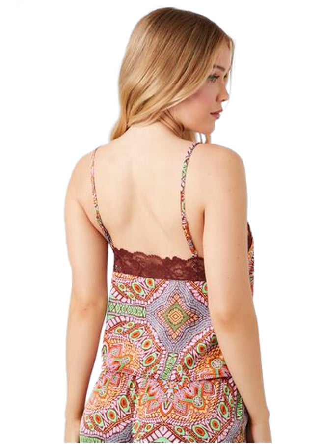 FOREVER 21 Ornate Print Pajama Cami  - Image 3