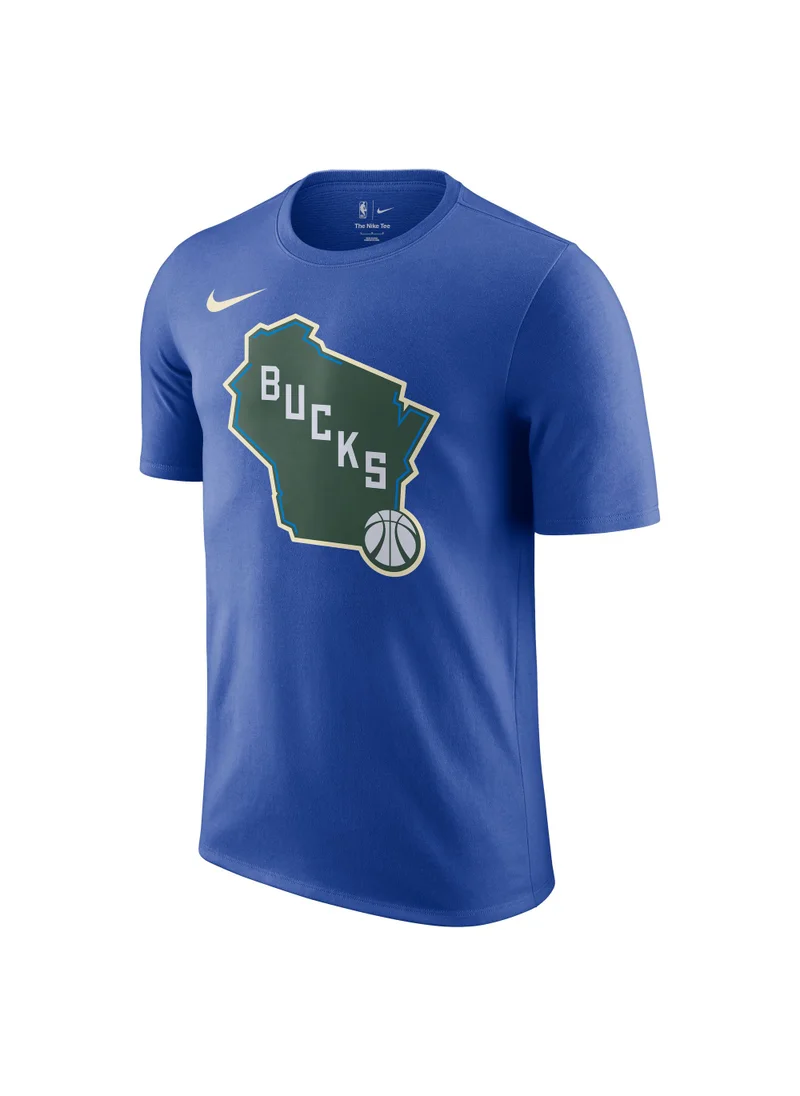 Nike Men's NBA Milwaukee Bucks Essential City Edition T-Shirt