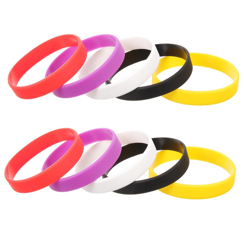 4 Pack Sports Wristbands Wear Resistant Bracelets for Parties Events Stylish Lightweight - Image 4