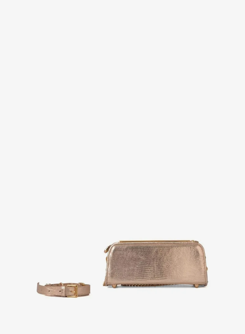 Carmen Steffens  Golden Baguette Bag for Women | Best Price UAE