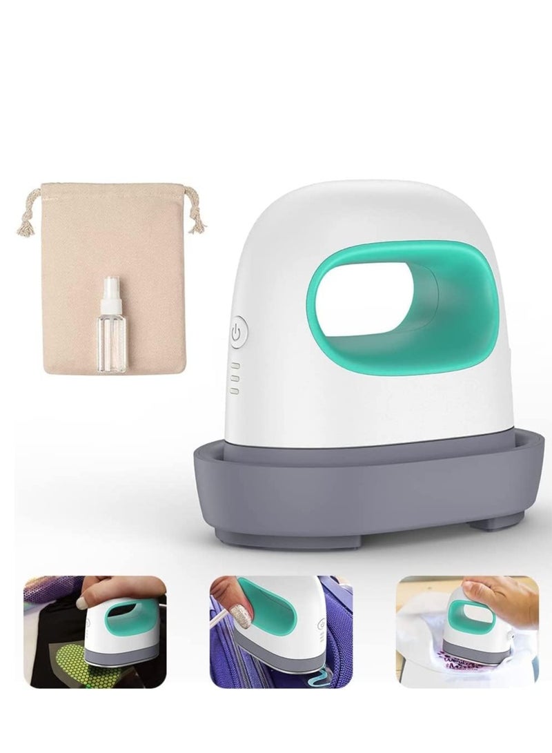 Mini Easy Heat Press,Portable Heat Press Machine for T Shirts Shoes and Hats, Pressing Machine for Heating Transfer, DIY Family Shirt Printing - Image 1