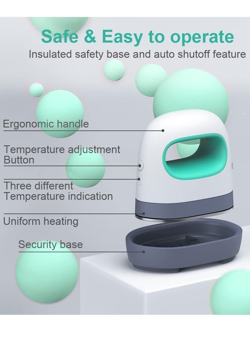 Mini Easy Heat Press,Portable Heat Press Machine for T Shirts Shoes and Hats, Pressing Machine for Heating Transfer, DIY Family Shirt Printing - Image 2