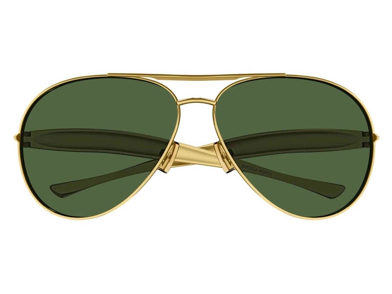 BOTTEGA VENETA Unisex Aviator Sunglasses  64 BV1305S - Image 1