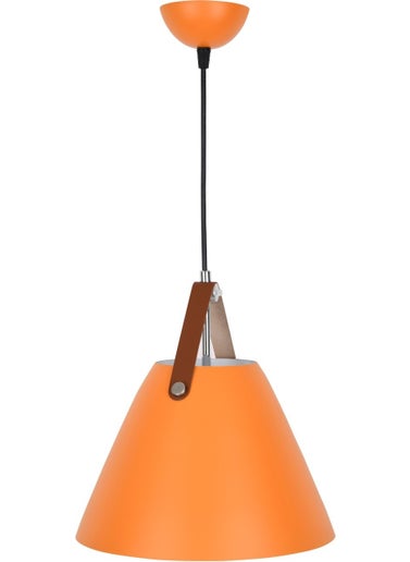 Single Pendant Chandelier - Young Room Children's Room Balcony Kitchen Garden Terrace Chandelier Office Chandelier - Modern Orange Chandelier