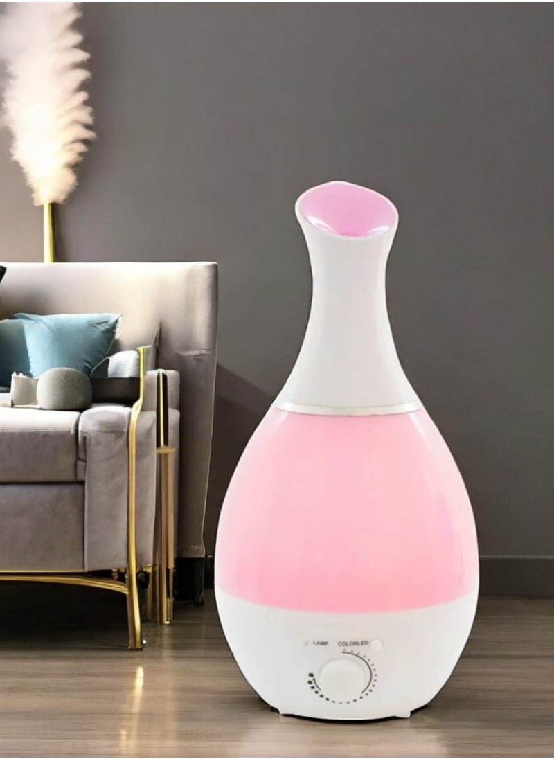 Generic - 2.6L Essential Oil Diffuser Humidifier, Ultra Quiet 360 Degree Nozzle, Color Changing, Auto Off & Light, Lasts Up to 24 Hours - Image 1