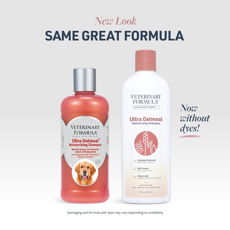 Veterinary Formula Smart Coat Complex Ultra Oatmeal Moisturizing Shampoo for Dogs, 17 Fl oz â€“ Moisture-Rich, Nourishing Shampoo â€“ Leaves Coat Clean, Soft, Silky, Shiny â€“ Long-Lasting Fragrance - Image 2