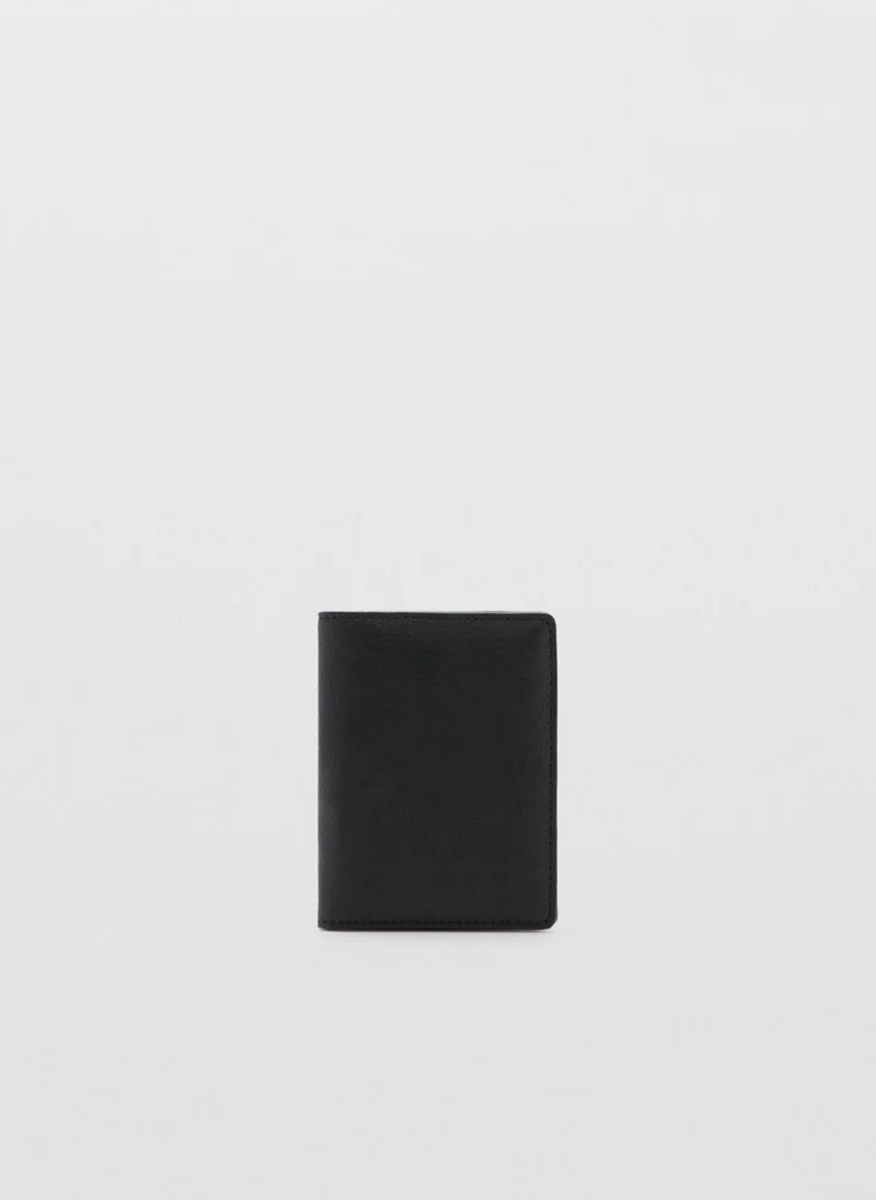 Wallet with embossed effect