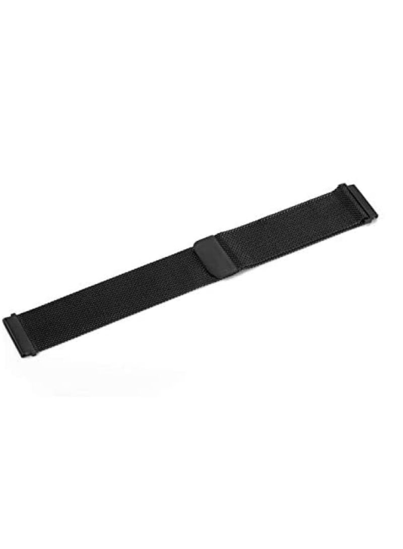 Black Milanese Magnetic Bracelet Replacement Band Strap Wrist for Huawei Watch