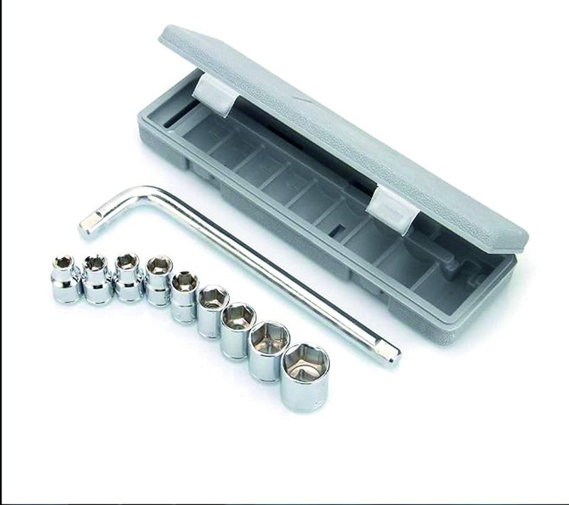 XDLB 12 Socket Wrench Spanner Set STANDARD 10 Pcs Automobile Repair Tool Box Precision Sleeve Wrench81011121314171921 mm Socket Set Pack of 1 - Image 2