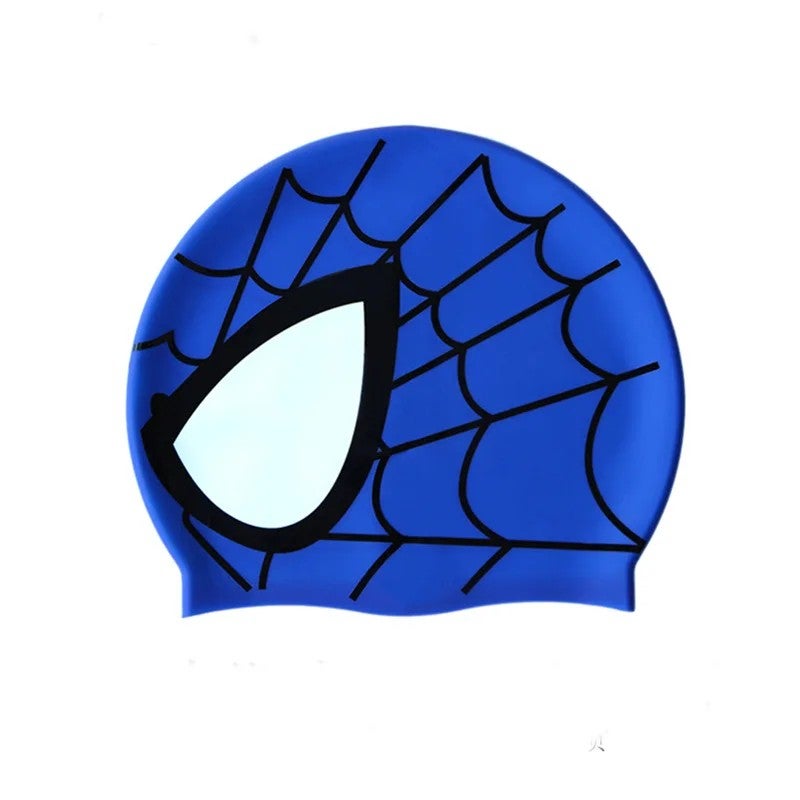 Bluejw Cartoon Swimming Cap Soft Silicone Swim Cap for Children - Image 2