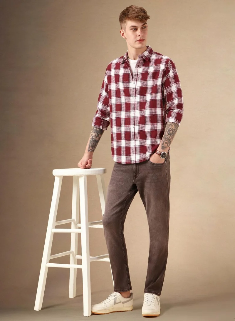 دينيس لينغو قميص رجالي متعدد الألوان