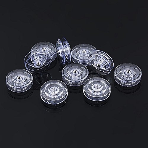 PannySewCraft 10 Pack of Centaur Transparent Bobbins for Singer 2010 4613 4617 4623 4663 6234 9124 - Image 3