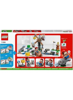 LEGO LEGO Super Mario Reznor Knockdown Expansion Set 71390 Building Kit (862 Pieces)  - Image 2
