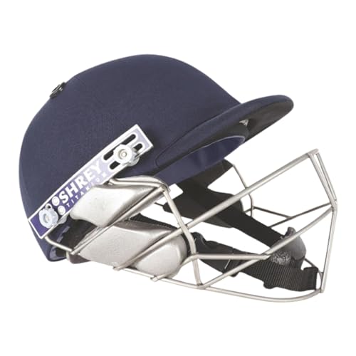 Shrey Pro Guard Titanium 2.0 Cricket Helmet, Navy - Large (60-63 CM) - Image 3