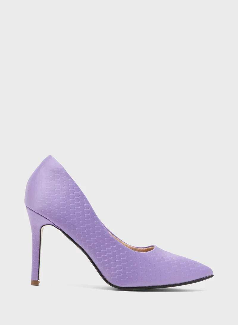 BR High Heel Pointed Pump