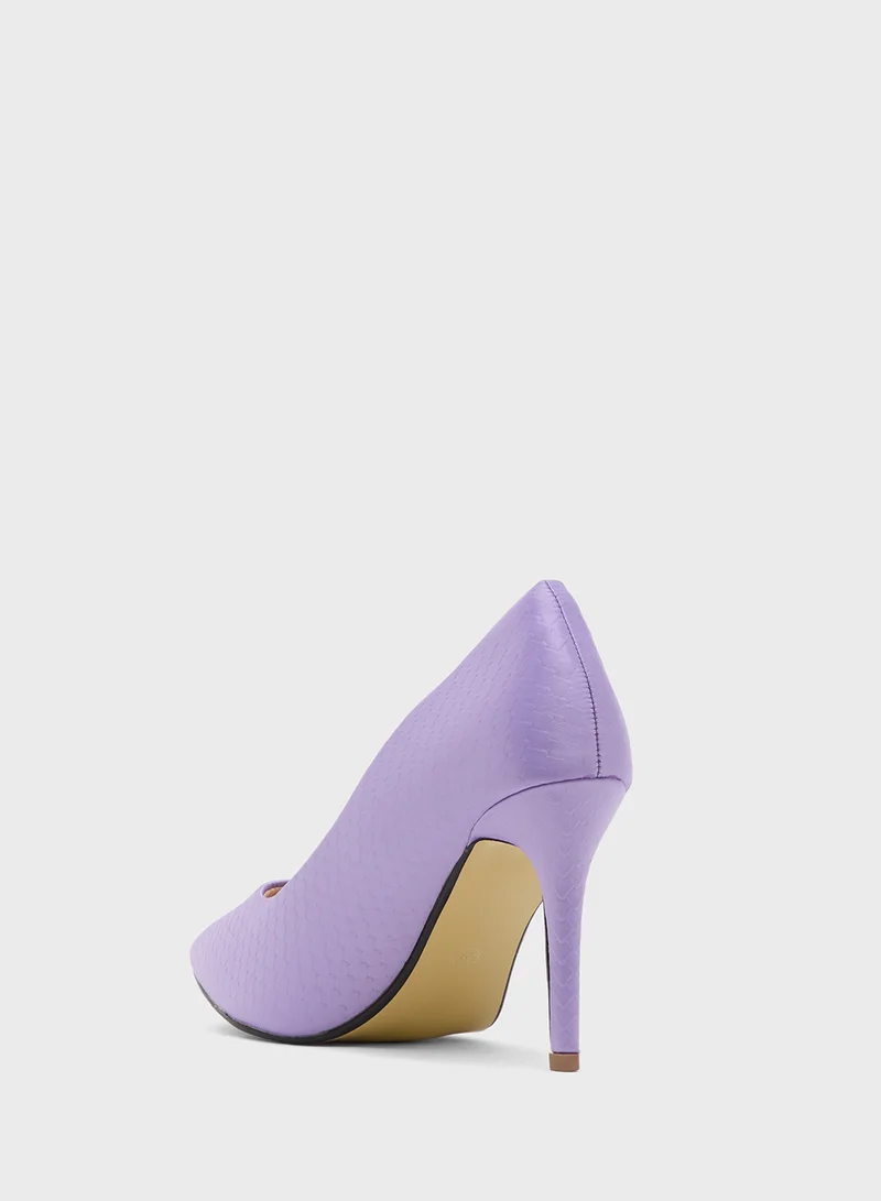 BR High Heel Pointed Pump