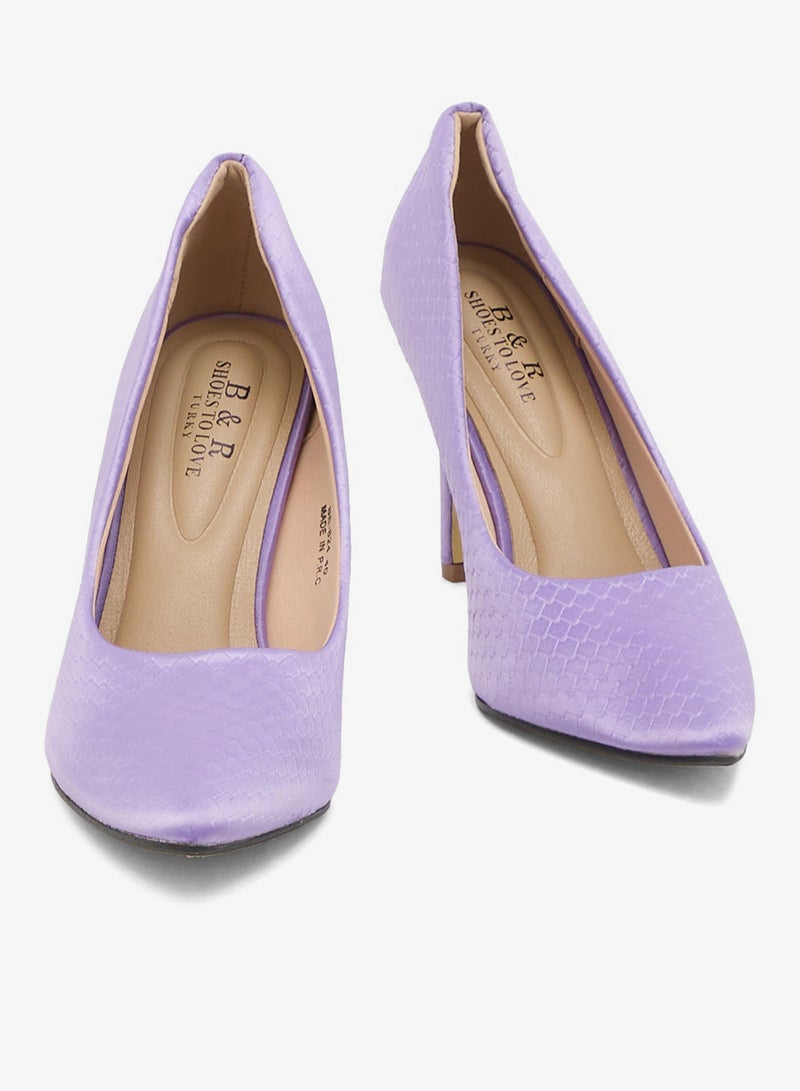 بي ار حذاء بكعب عالٍ مدبب - Image 4