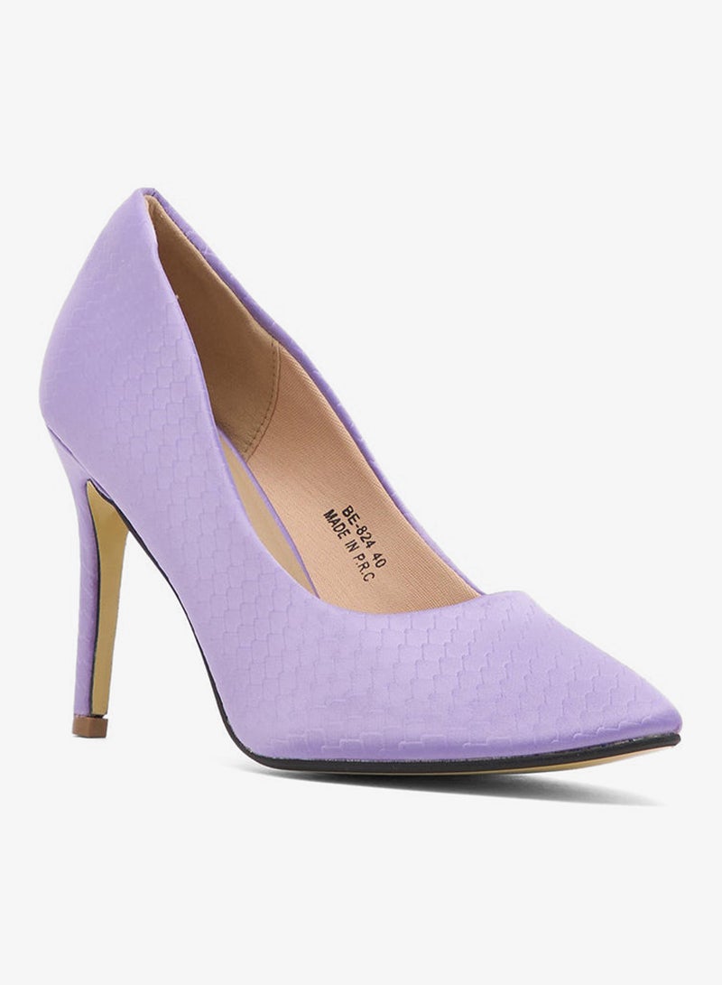 بي ار حذاء بكعب عالٍ مدبب - Image 3