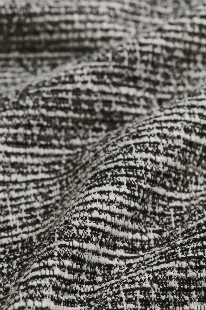 H&M Pull-on bouclé-knit trousers