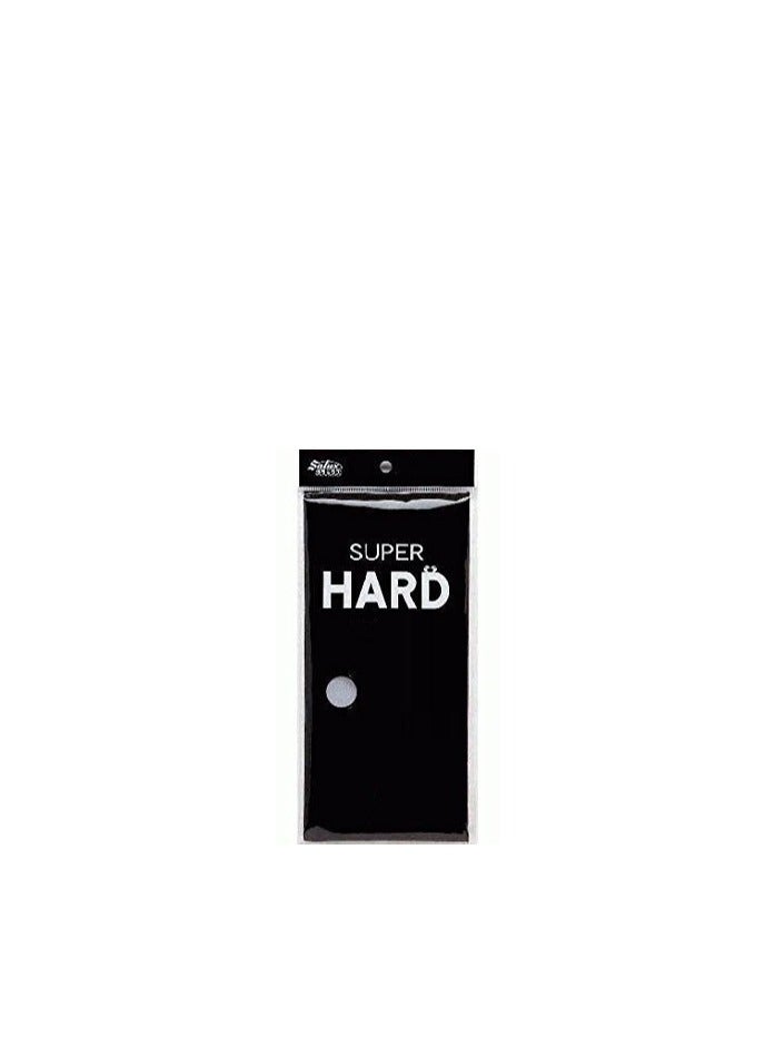 Salux Super Hard Nylon Japanese Beauty Skin Bath Wash Cloth/towel (Grey)(Japan Import)