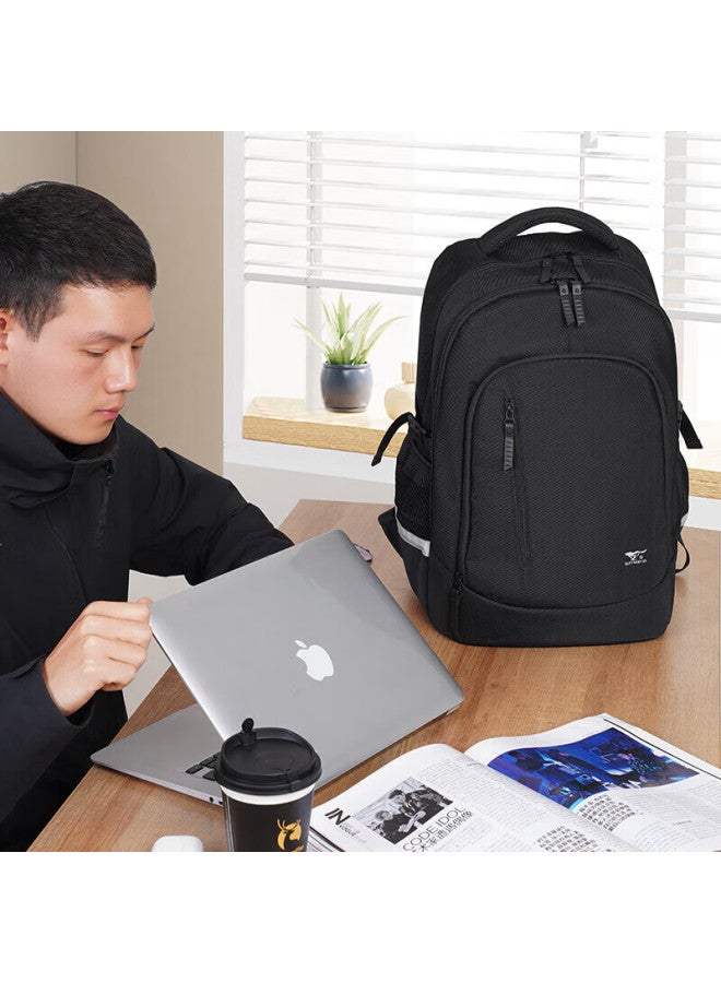 Septwolves Backpack For Men, Large Capacity Business Casual Commute Travel Laptop Bag, Middle School Student Schoolbag - Image 2