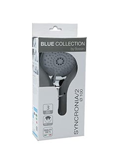 Bossini Blue Collection 3-Function Syncronia Hand Shower Chrome 100cm