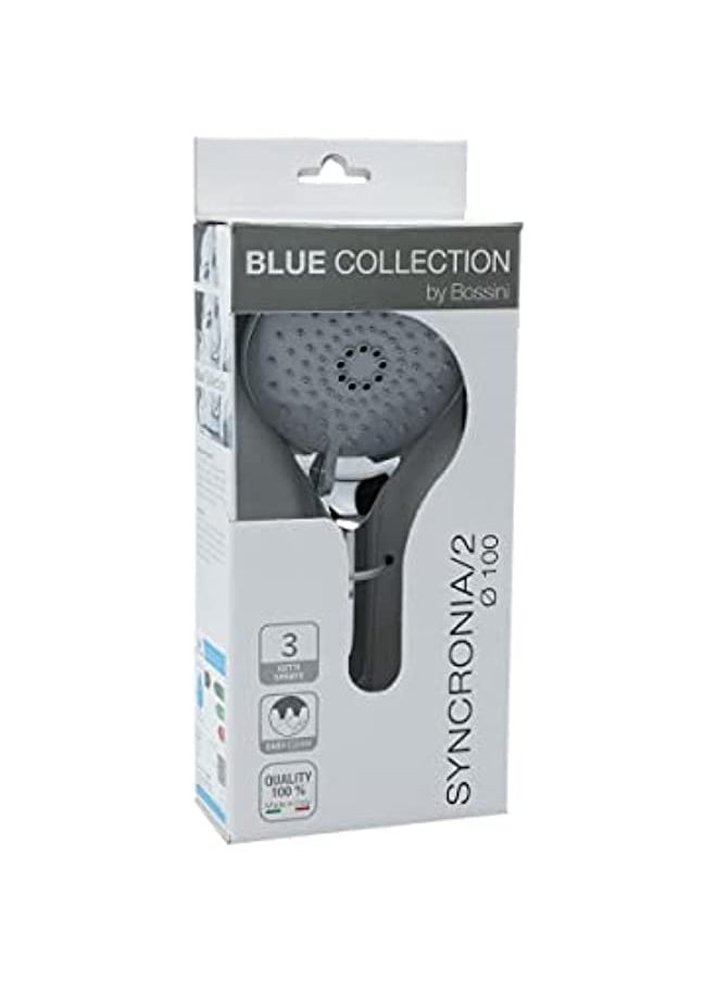 bossini - Bossini Blue Collection 3-Function Syncronia Hand Shower Chrome 100cm - Image 1
