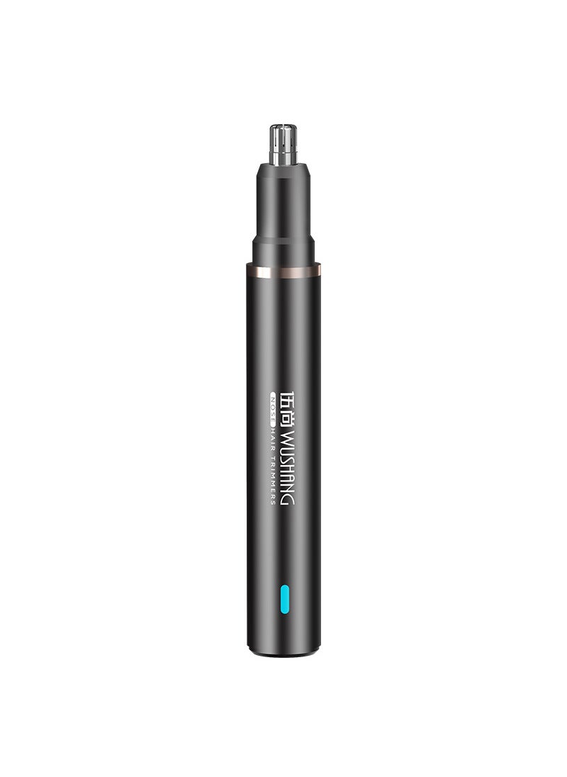 Generic Rechargeable Nose Hair Trimmer for Men and Women black 