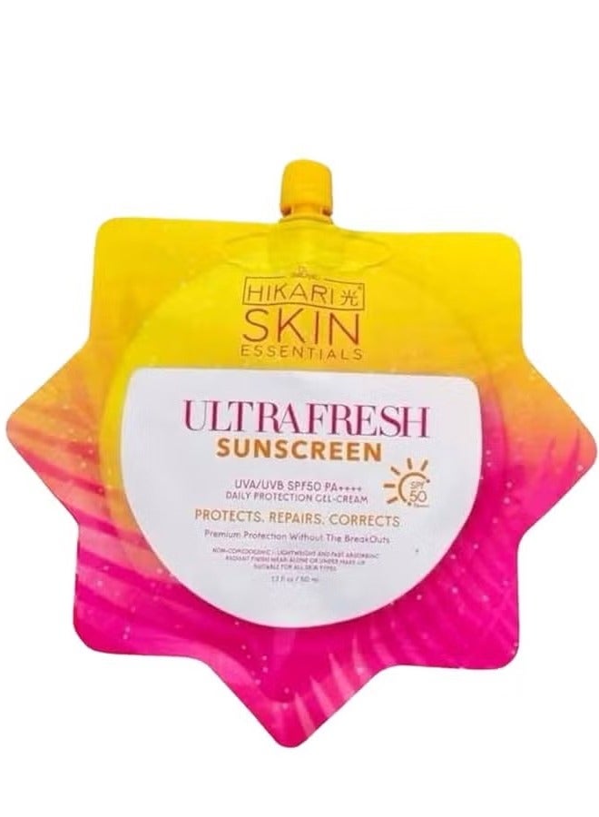 هيكاري سكين الترا وايت صن كريم 50 مل - Image 1