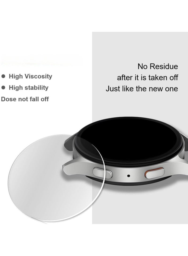 SARAOONT Samsung Galaxy Watch 5 Pro 45mm 4 Pack 10H Glass Screen Protector Anti Scratch HD Clarity Bubble Free Easy Install - Image 5
