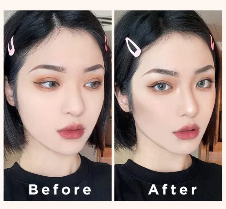 Serseul باليت تشكيل الوجه سيرسول، مسحوق كونتور بقوام حريري قابل للدمج، باليت مكياج مخبوز متعدد الاستخدامات، برونزر بارد اللون مصبوغ للبشرة الفاتحة - بني رمادي - Image 4