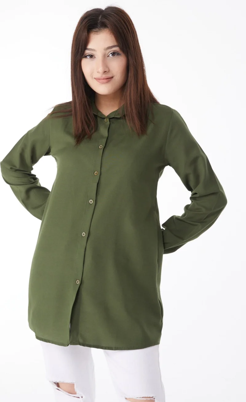 Tofisa 13126-KHAKI Tunic