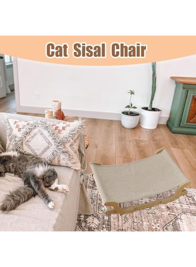 Cat Cooling Lounger Rocking Sofa With Breathable Mesh Design Indoor Outdoor Pet Bed Color B - Image 4