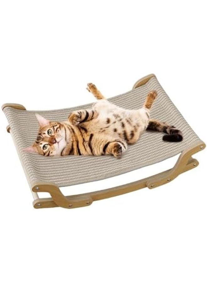 Cat Cooling Lounger Rocking Sofa With Breathable Mesh Design Indoor Outdoor Pet Bed Color B - Image 2