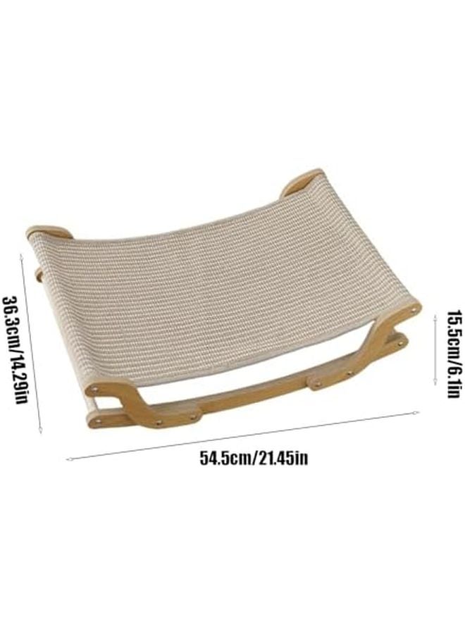 Cat Cooling Lounger Rocking Sofa With Breathable Mesh Design Indoor Outdoor Pet Bed Color B - Image 3