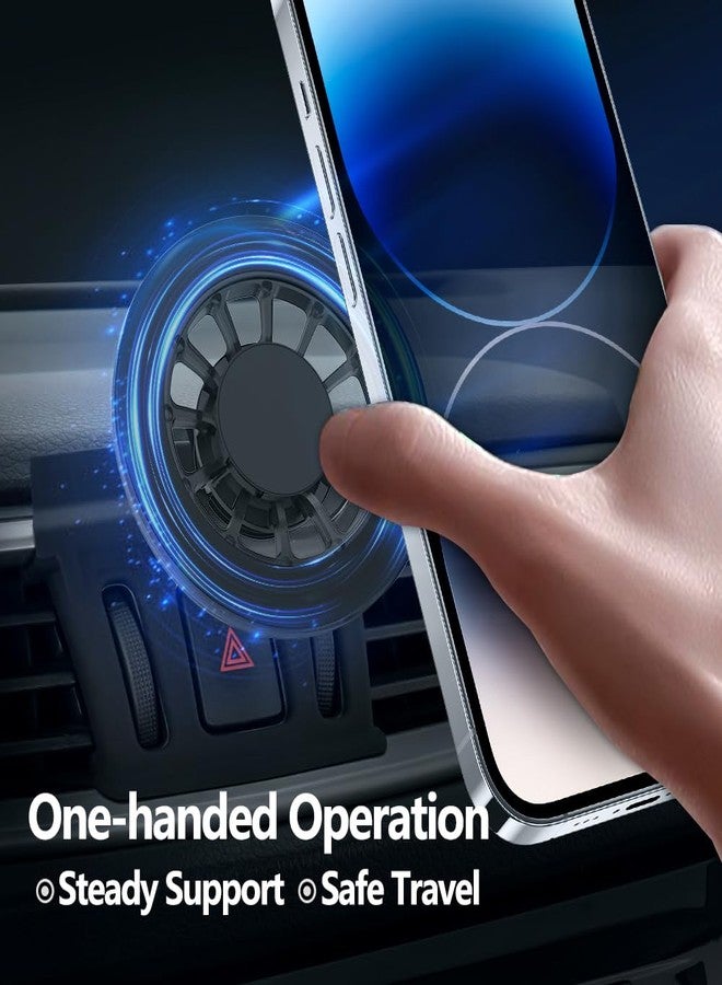 CLEC Fit for Magsafe Car Mount for Nissan Murano 2015-2024 Car Phone Mount[Strong Magnetic] Magnetic Car Phone Holder for iPhone 16 15 14 13 12 Series MagSafe Case All Phones - Image 4