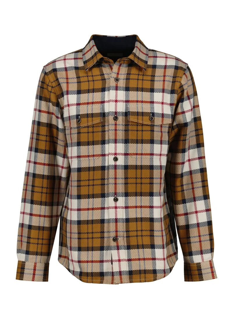 GANT Gant Checked Herringbone Overshirt